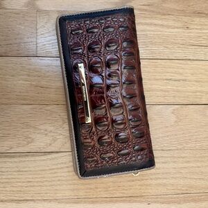 Brahmin Embossed Wallet